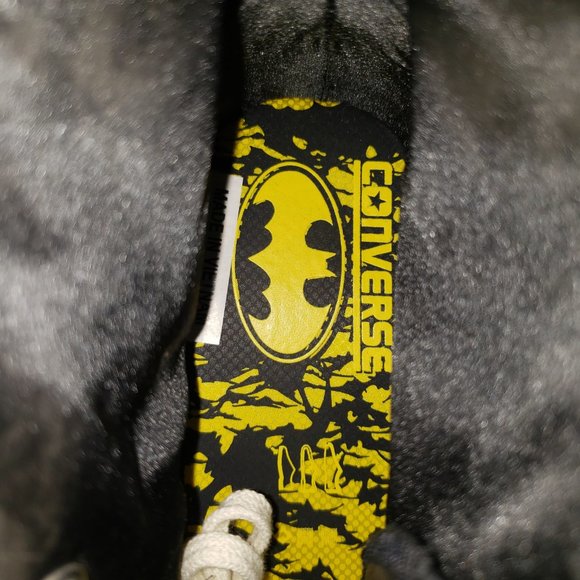 NEW- NO BOX!- DC Comics x Chuck Taylor All Star 70 Hi 'Batman' - Picture 4 of 4